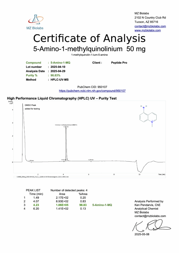 5-Amino-1MQ Capsules - Image 2