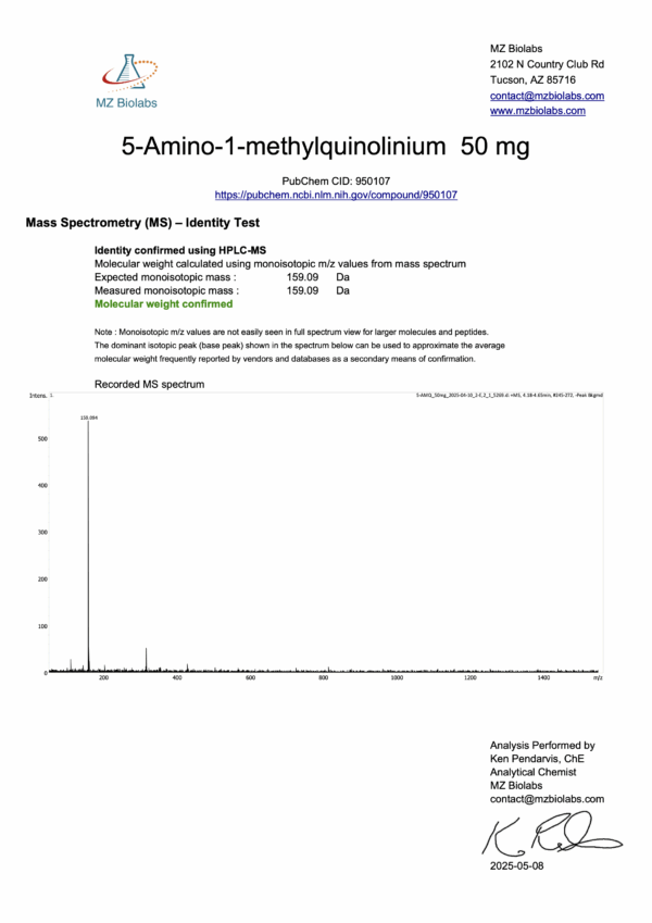 5-Amino-1MQ Capsules - Image 3