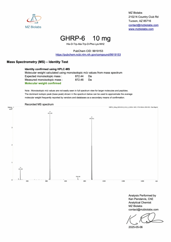 GHRP-6 - Image 5