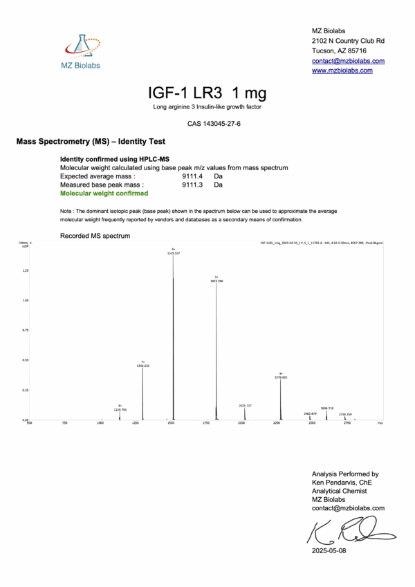 IGF-1 LR3 - Image 3
