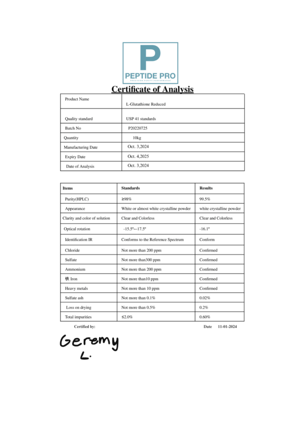 L-Glutathione - Image 2