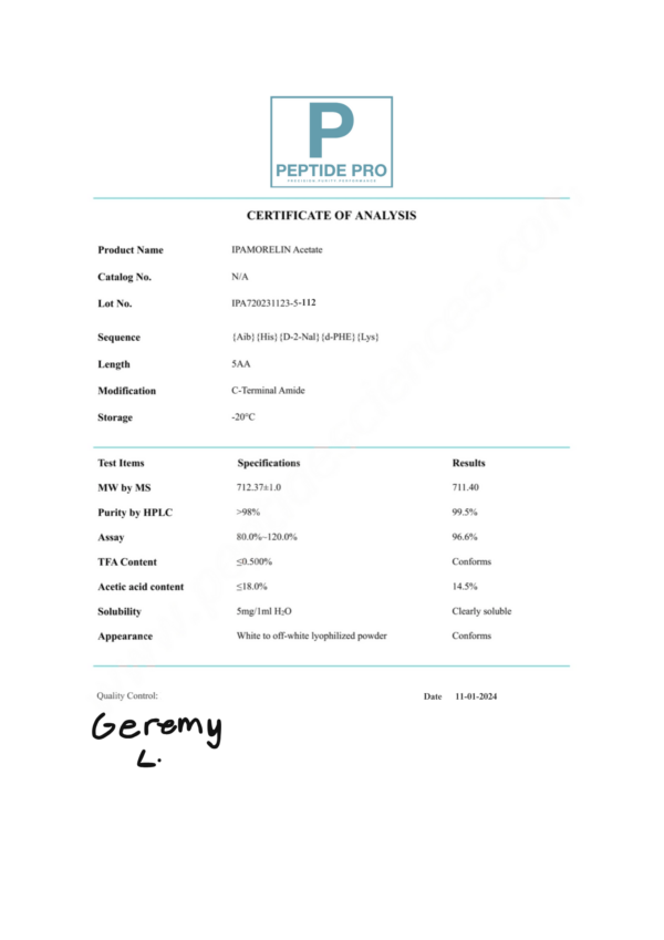 Ipamorelin - Image 2