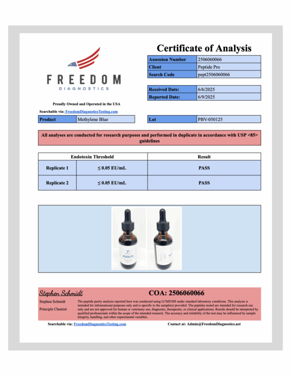 Power Blue (Methylene Blue) | 60mL - Image 2