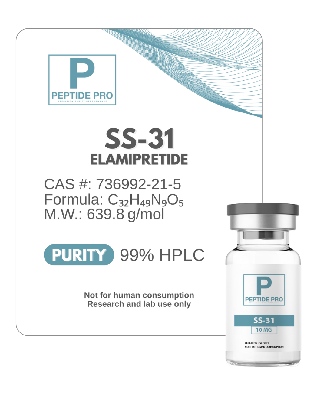 Login 2 Peptide Pro SS-31 10mg product packaging