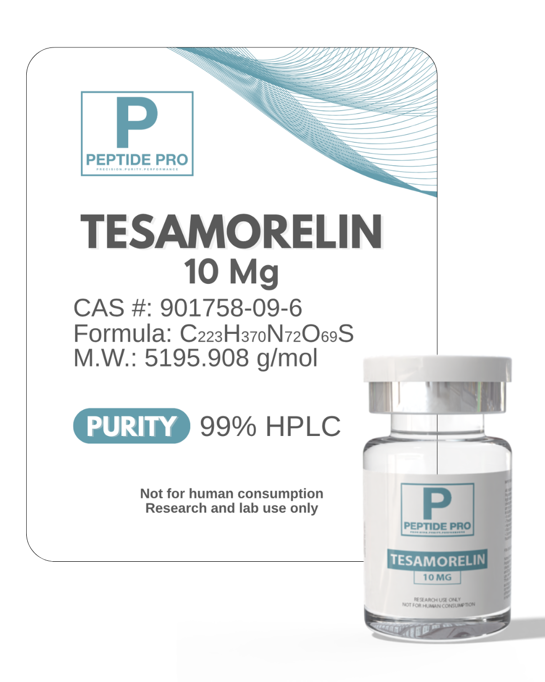 Login 3 Peptide Pro Tesamorelin 10mg product packaging